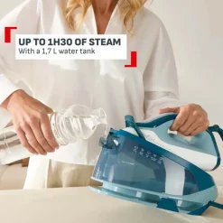 Tefal Power Pro Compact Dampstrygejern 2400 Watt - 120g/min. Dampudskud