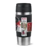 Tefal To-Go Krus 36 cl - Stål/plastik - Sort
