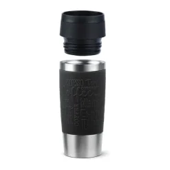 Tefal To-Go Krus 36 cl - Stål/plastik - Sort