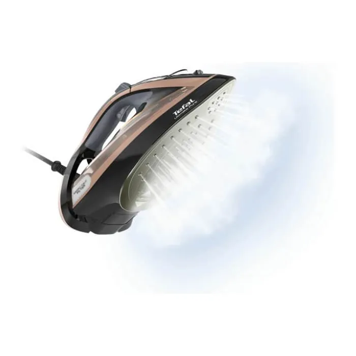 Tefal Ultimate Pure Rosé Strygejern Keramisk sålplade - Durilium AirGlide-teknologi - Autoclean-belægning