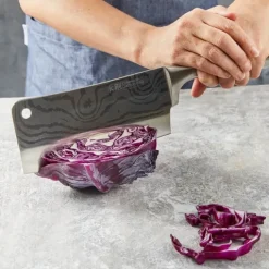 THE CUSTOM CHEF™ Cuisine::pro Damashiro® Kødøkse L 17 cm - Rustfrit stål - Stål