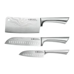 THE CUSTOM CHEF™ Cuisine::pro Damashiro® Ultimate Knivsæt - 3 dele Rustfrit stål - Stål