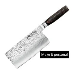 THE CUSTOM CHEF™ Cuisine::pro Damashiro Emperor Kødøkse L 17 cm - Rustfrit stål - Stål