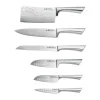 THE CUSTOM CHEF™ Cuisine::pro Damashiro® Meiyo Knivblok L 12/12,5/14/17,5/20 cm - Rustfrit stål