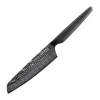 THE CUSTOM CHEF™ Cuisine::pro iD3 Try Me BLACK SAMURAI Santokukniv L 12,5 cm - Rustfrit stål - Stål