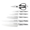 THE CUSTOM CHEF™ Cuisine::pro iD3® Tora Knivblok - 7 dele 6 knive + knivblok - Rustfrit stål - Stål