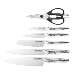 THE CUSTOM CHEF™ Cuisine::pro iD3® Tora Knivblok - 7 dele 6 knive + knivblok - Rustfrit stål - Stål
