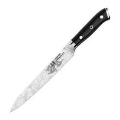 THE CUSTOM CHEF™ Cuisine::pro KIYOSHI™ Forskærerkniv L 20 cm - Rustfrit stål - Stål/sort