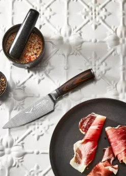 THE CUSTOM CHEF™ Cuisine::pro Le Connoisseur Kokkekniv L 15 cm - Rustfrit stål - Stål/brun