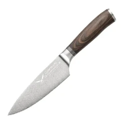 THE CUSTOM CHEF™ Cuisine::pro Le Connoisseur Kokkekniv L 15 cm - Rustfrit stål - Stål/brun