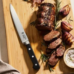 THE CUSTOM CHEF™ Cuisine::pro WOLFGANG STARKE™ Forskærerkniv L 20 cm - Rustfrit stål - Stål/sort