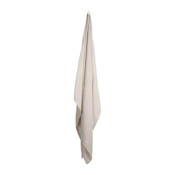 The Organic Company Badelagen B 100 x L 150 cm - Økologisk bomuld - Beige