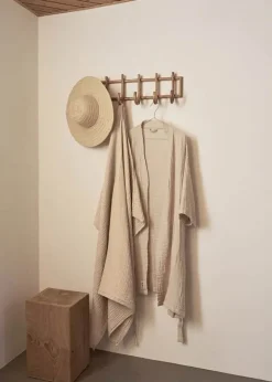The Organic Company FINE Badekåbe S/M - Økologisk Bomuld - Beige