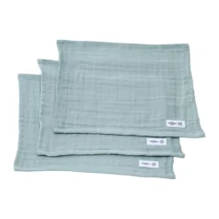 The Organic Company FINE Vaskeklud - 3 stk. B 30 x L 30 cm - Bomuld - Lysegrøn