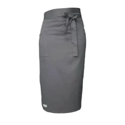 The Organic Company Forklæde B 83 x L 100 cm - Bomuld - Grå