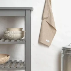 The Organic Company Køkkenhåndklæde B 35 x L 60 cm - Økologisk bomuld - Beige