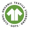 The Organic Company Tehætte B 30 x L 36 cm - Økologisk bomuld - Blå