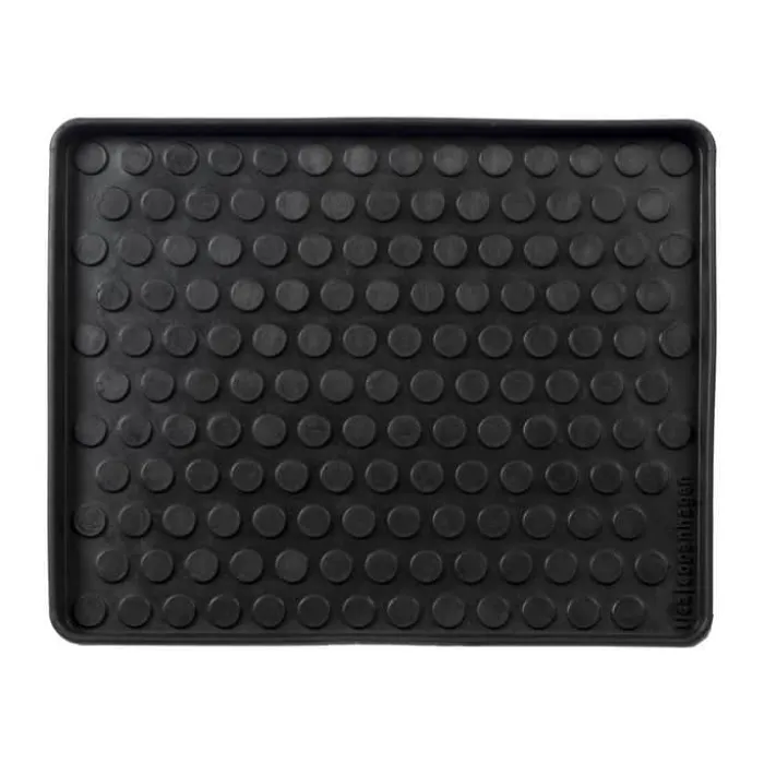 Tica Copenhagen Dot Skobakke B 38 x L 48 cm - Gummi - Sort