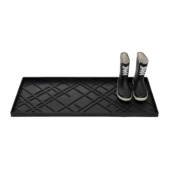 Tica Copenhagen Lines Skobakke B 38 x L 88 cm - Gummi - Sort