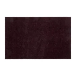 Tica Copenhagen Unicolor Gulvmåtte B 60 x L 90 cm - Polyamid/vinyl - Bordeaux