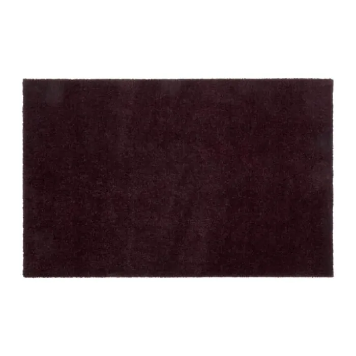 Tica Copenhagen Unicolor Gulvmåtte B 60 x L 90 cm - Polyamid/vinyl - Bordeaux