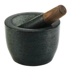 Timm Vladimir Kitchen Morter Ø 13 cm - Granit/certificeret træ