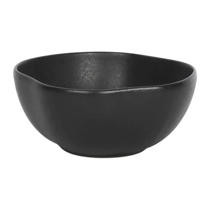 Timm Vladimir Kitchen Rustik Skål Ø 16 cm - Stentøj - Sort
