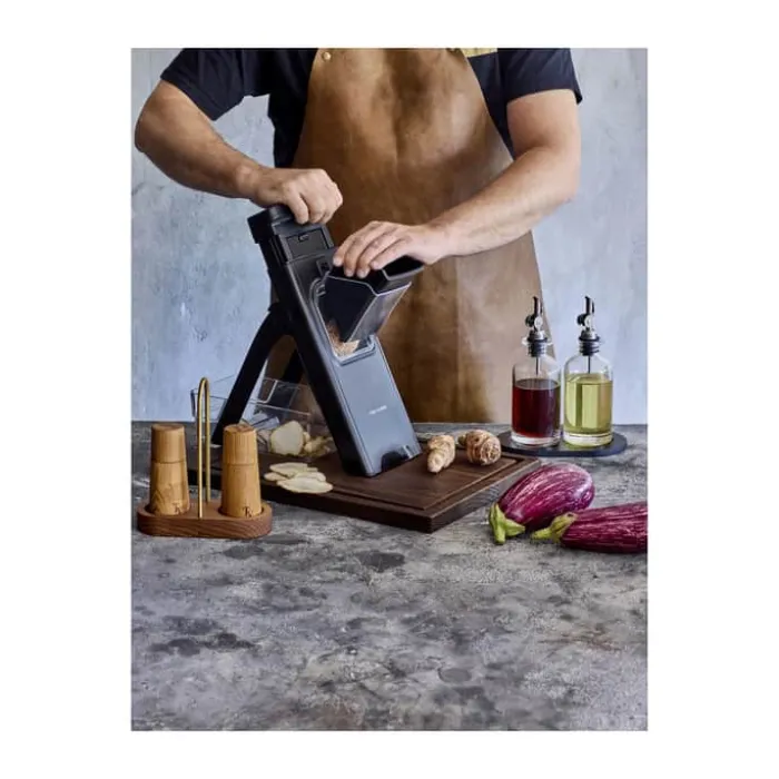 Timm Vladimir Kitchen Skærebræt B 30 x L 45 cm - Certificeret karboniseret ask