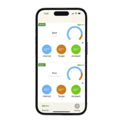 Timm Vladimir Kitchen Stegetermometer Dobbelt - Trådløst - App-funktion