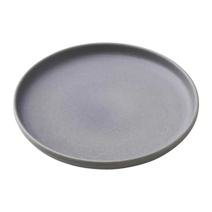 Timm Vladimir Kitchen Tallerken Ø 22 cm - Stentøj - Lys Grå