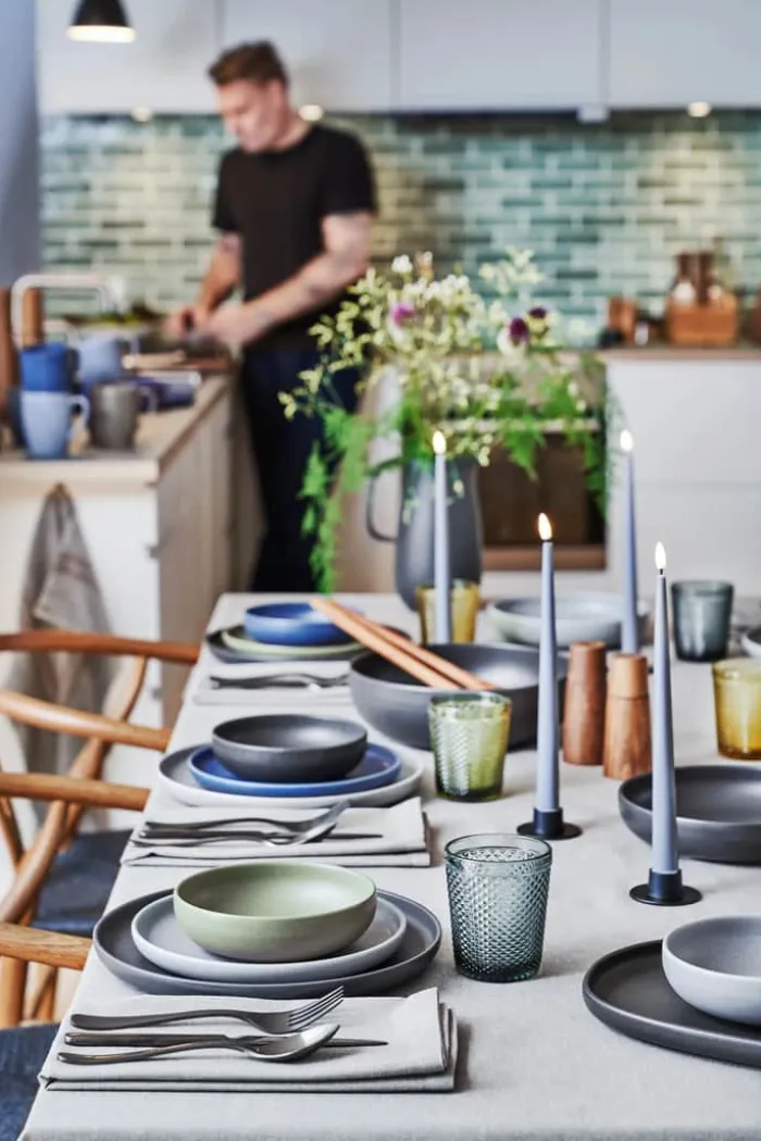 Timm Vladimir Kitchen Tallerken Ø 28 cm - Stentøj - Sort