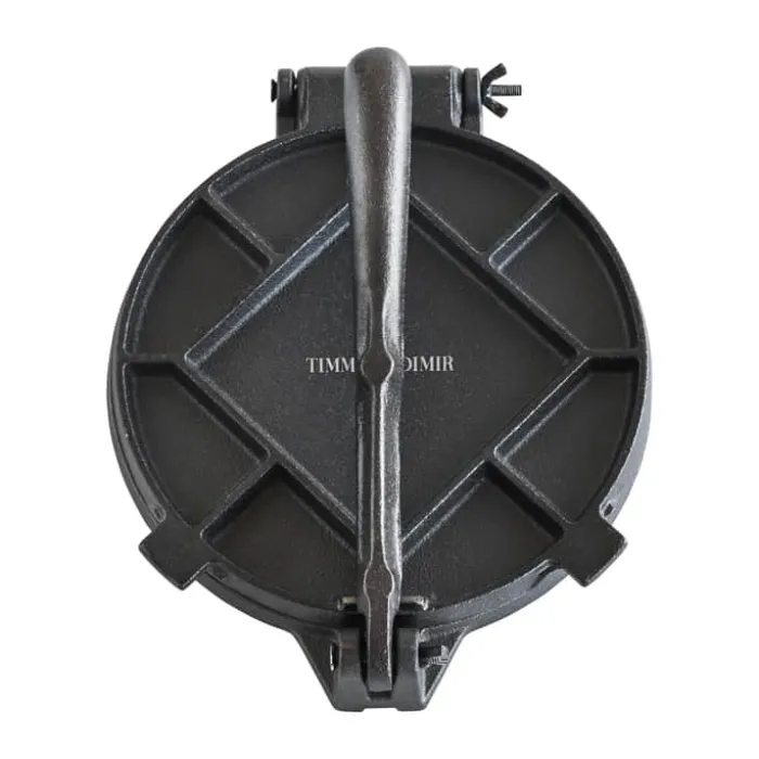 Timm Vladimir Kitchen Tortillapresser Ø 19 cm - Støbejern - Sort