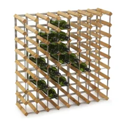 Traditional Wine Racks Vinreol 72 flasker - Fyretræ - Lys