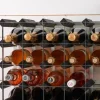 Traditional Wine Racks Vinreol 30 flasker - Fyretræ - Sort