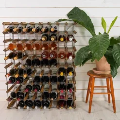 Traditional Wine Racks Vinreol 90 flasker - Fyretræ - Lys