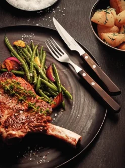 Tramontina Churrasco Grill - 6 dele L 27,5 cm - Stål/træ - Natur
