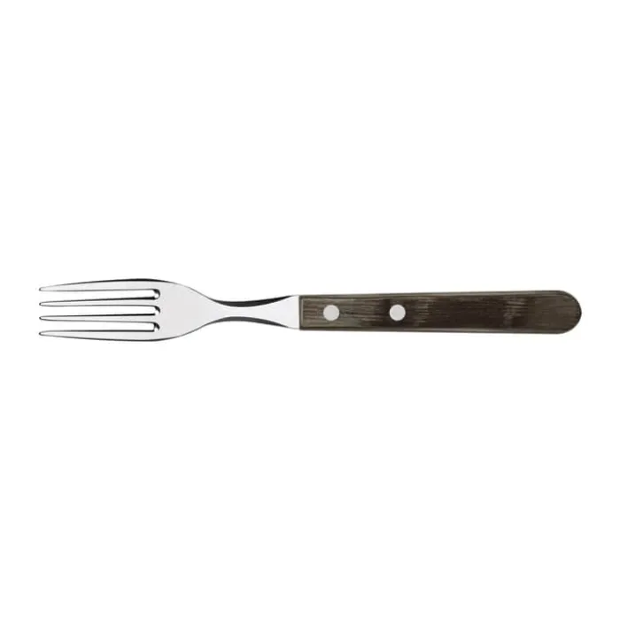 Tramontina Churrasco Medium Grillgaffel - 6 dele L 32,5 cm - Stål/træ - Natur