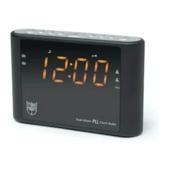 Trident Traders Clockradio 10700 H 10 cm x B 6,3 cm - Plastik - Sort