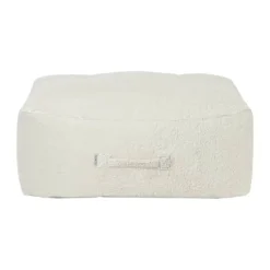 TRIMM Copenhagen Arm-Strong Puf H 40 x B 115 x D 115 cm - Økologisk bomuld - Natur