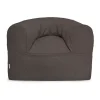 TRIMM Copenhagen Arm-Strong Stol H 76 x B 115 x D 90 cm - Uld - Brun