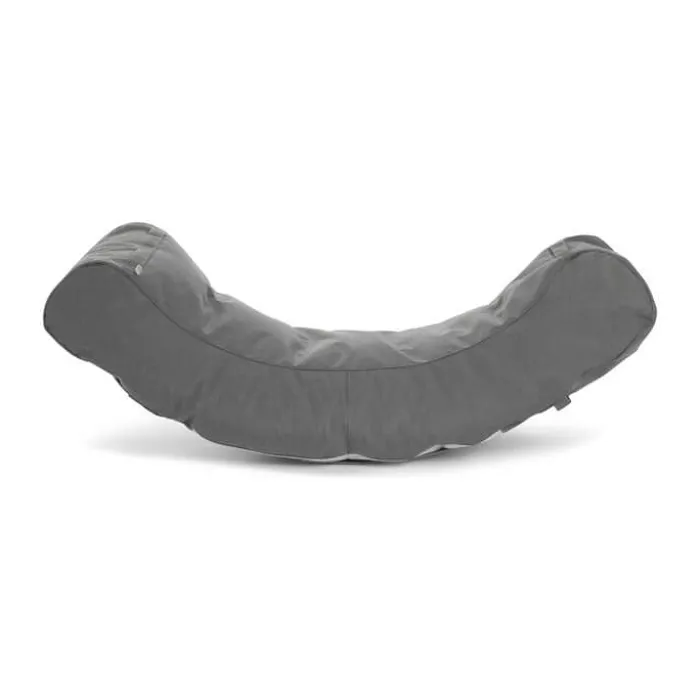 TRIMM Copenhagen Half Moon Liggestol H 40 x 65 x L 180 cm - Grey
