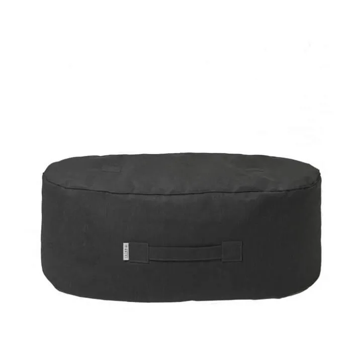 TRIMM Copenhagen Oblong Puf H 40 x B 55 x L 110 cm - Graphite