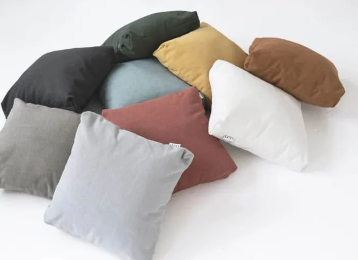 TRIMM Copenhagen Pude B 45 x L 45 cm - Kanvas - Coffee