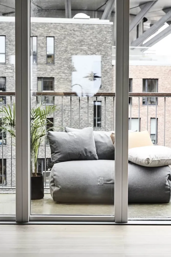 TRIMM Copenhagen Rocket Daybed H 40 x B 70 x L 120 cm - Grey