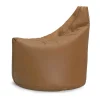 TRIMM Copenhagen Satellite Loungestol H 90 x B 70 x L 86 cm - Læder - Cognac