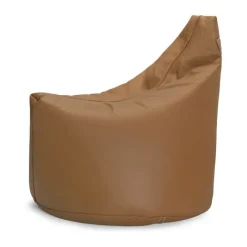 TRIMM Copenhagen Satellite Loungestol H 90 x B 70 x L 86 cm - Læder - Cognac