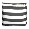 TRIMM Copenhagen Square Pude B 45 x L 45 cm - Grey/hvid