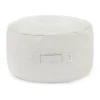 TRIMM Copenhagen Tiny Moon Puf H 40 x B 70 cm - Kanvas - Hvid