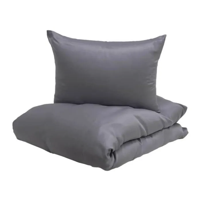 Turiform Enjoy Sengetøj B 220 x L 240 cm - Bambus - Grå