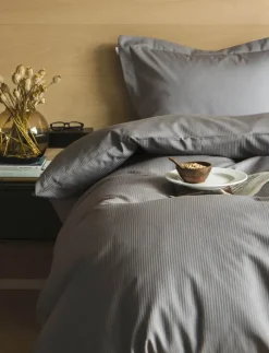 Turiform Turistripa Sengetøj B 140 x L 220 cm - Bomuld - Lysegrå